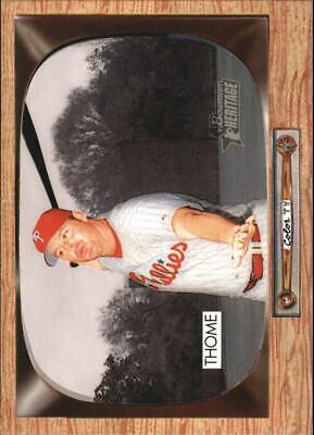 Jim Thome #64 Baseball Cards 2004 Bowman Heritage