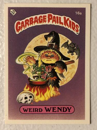 Weird WENDY #16a Garbage Pail Kids 1985 Mini
