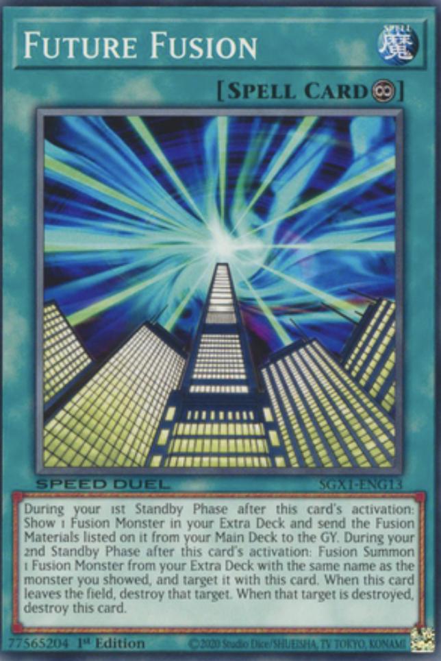 Future Fusion SGX1-ENG13 YuGiOh Speed Duel GX: Duel Academy Box