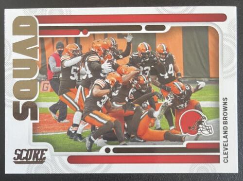 Cleveland Browns #S10 Football Cards 2022 Panini Score Squad