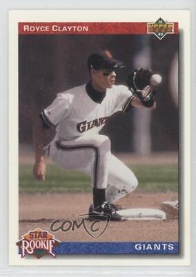 Royce Clayton #2 Baseball Cards 1992 Upper Deck