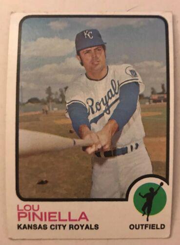 Lou Piniella #140 Baseball Cards 1973 Topps