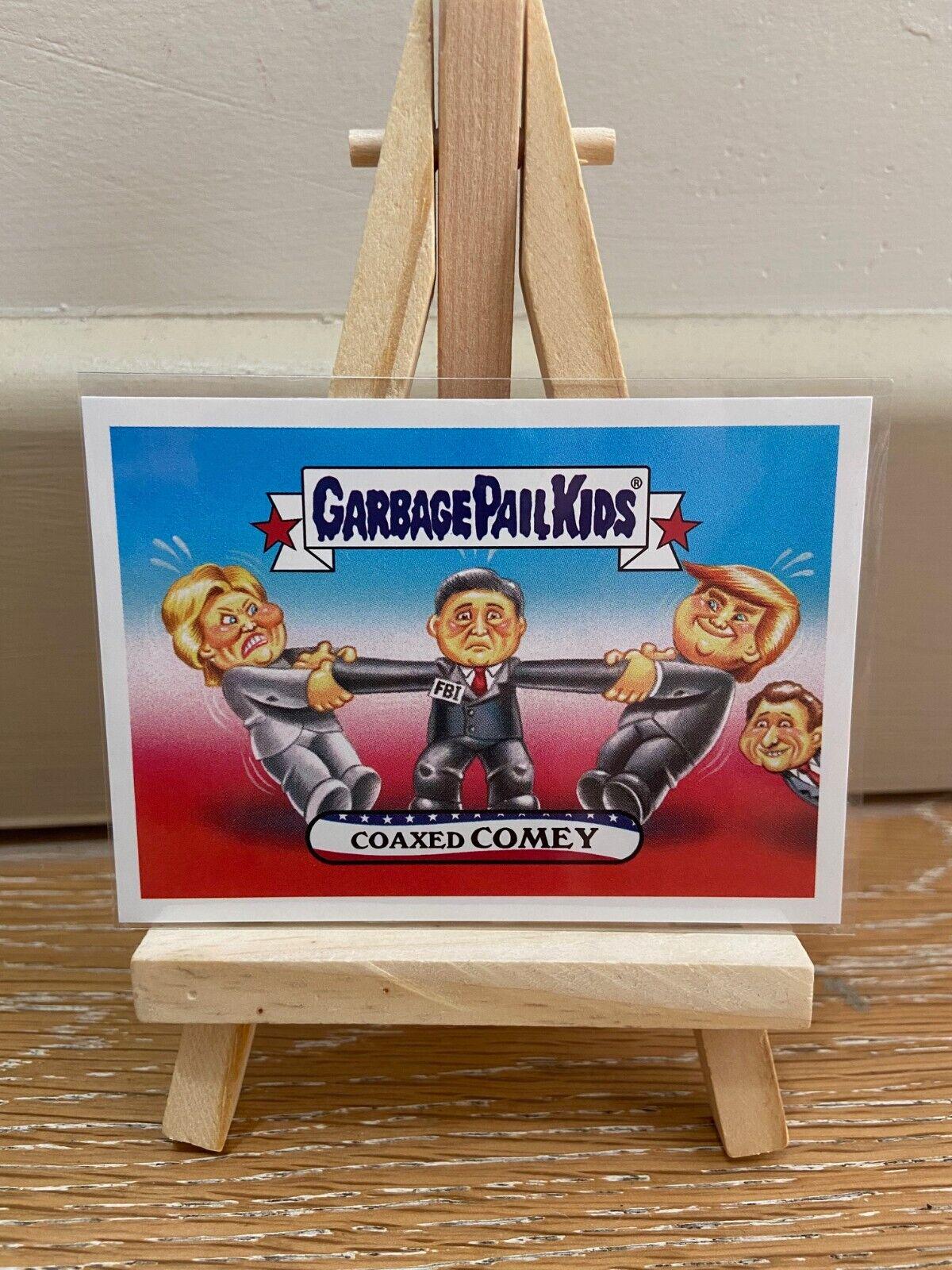Coaxed Comey #36 Garbage Pail Kids Disgrace to the White House