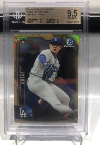 Julio Urias [Gold Refractor] #60