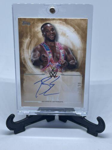 Big E #UA-BE Wrestling Cards 2017 Topps WWE Undisputed Autographs