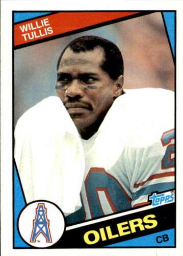 Willie Tullis #83 Football Cards 1984 Topps
