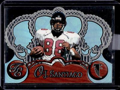 O.J. Santiago #9 Football Cards 1997 Pacific Crown Royale