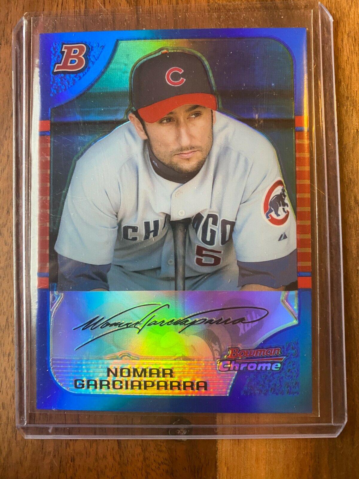 Nomar Garciaparra #30 Baseball Cards 2005 Bowman Chrome