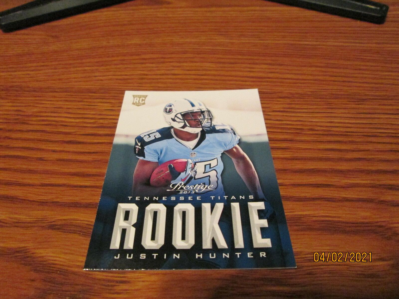 Justin Hunter #247 Football Cards 2013 Panini Prestige