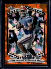 Anthony Richardson [Orange Crystal] #B-AR1 Football Cards 2022 Leaf Metal Draft Prices