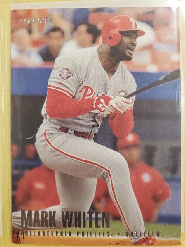 Mark Whiten #512 Baseball Cards 1996 Fleer
