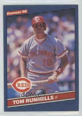 Tom Runnells #569 Baseball Cards 1986 Donruss