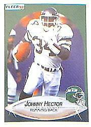 Johnny Hector #362 Football Cards 1990 Fleer