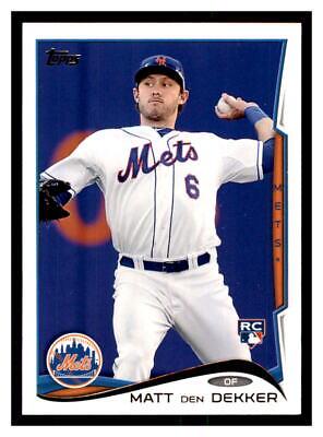 Matt den Dekker #510 Baseball Cards 2014 Topps
