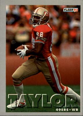 John Taylor #38 Football Cards 1993 Fleer