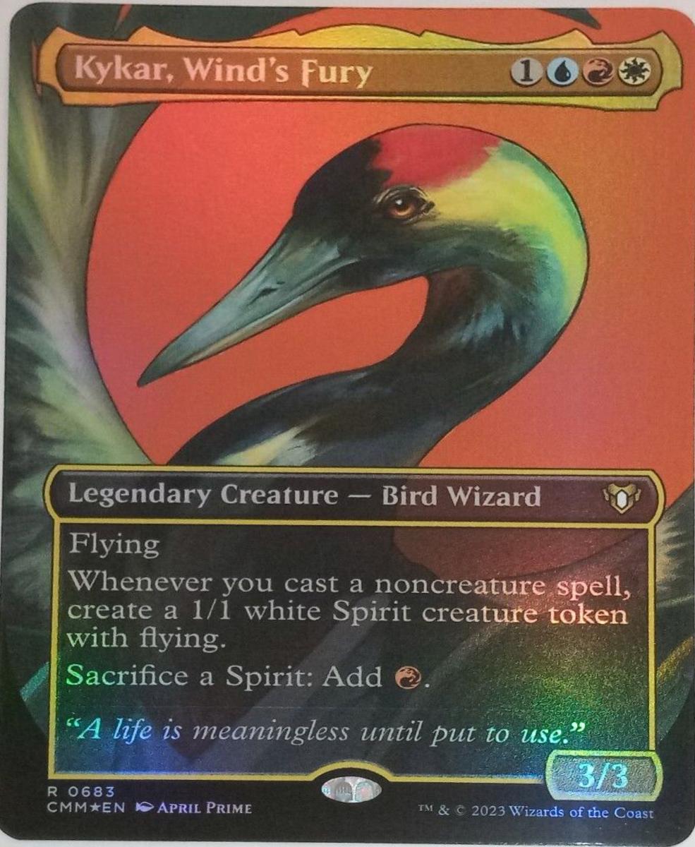 Kykar, Wind's Fury #683 Magic Commander Masters