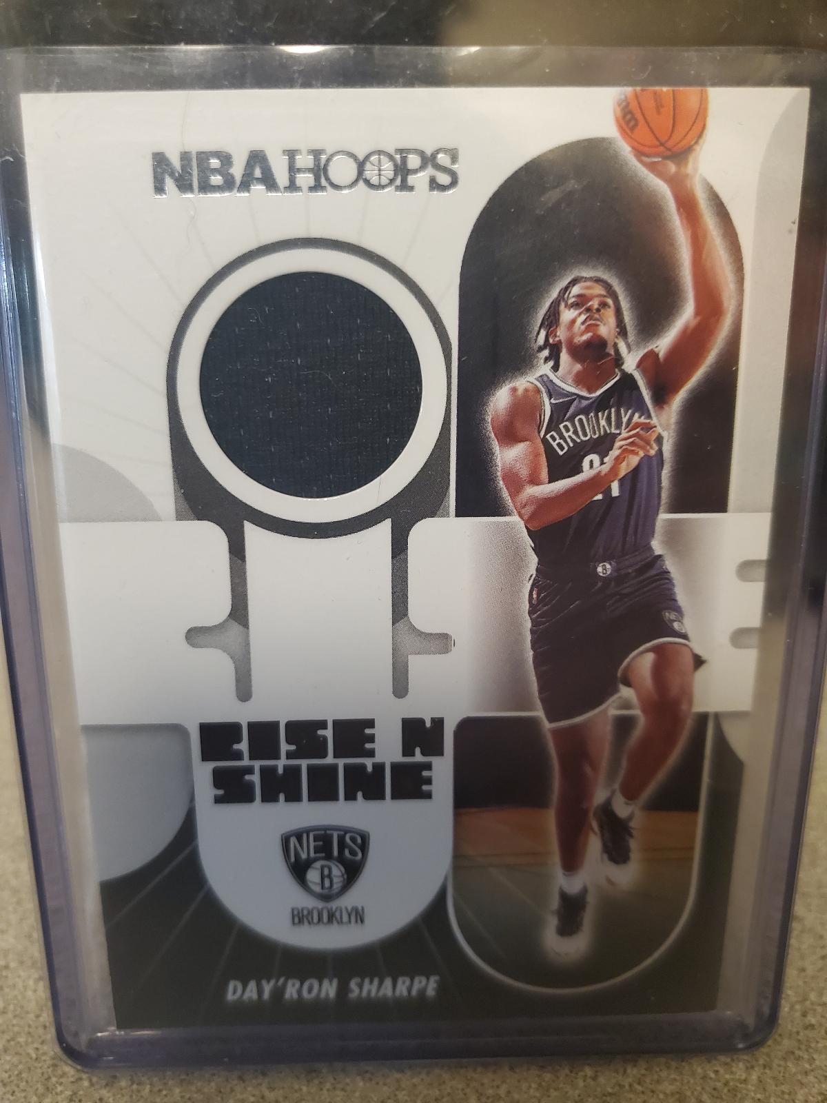 Day'ron Sharpe #RS-DS Basketball Cards 2021 Panini Hoops Rise N Shine Memorabilia
