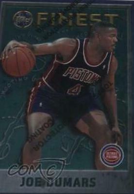 Joe Dumars #25 Basketball Cards 1995 Finest