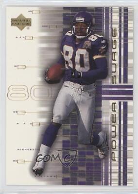 Cris Carter #PS2 Football Cards 2001 Upper Deck Power Surge