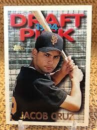 Jacob Cruz #521 Baseball Cards 1995 Topps