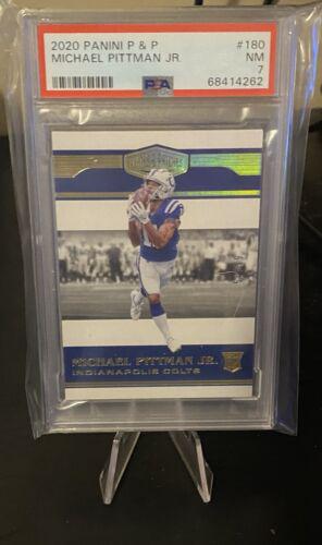 Michael Pittman Jr. #180 Football Cards 2020 Panini Plates & Patches