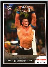 John Cena #64 Wrestling Cards 2016 Topps WWE Road to Wrestlemania