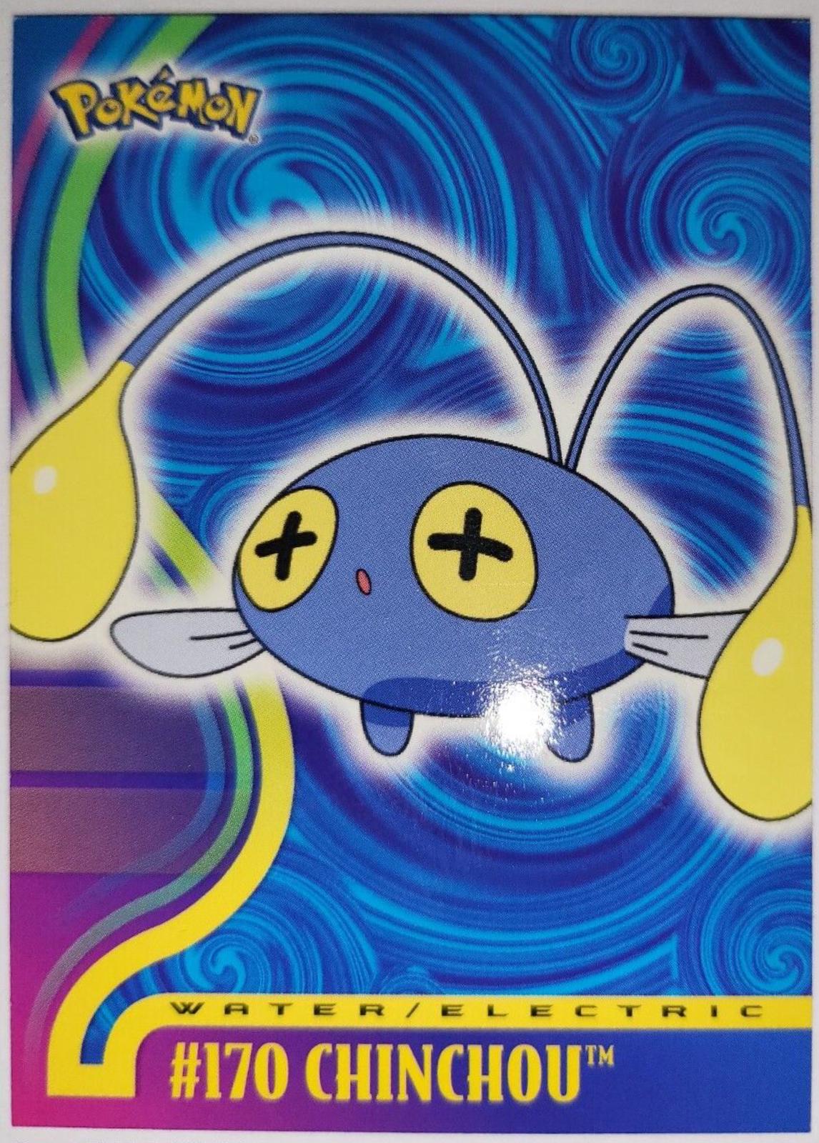 Chinchou #170 Pokemon 2001 Topps Johto