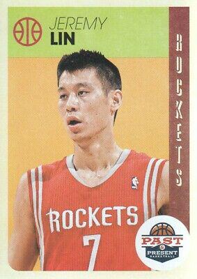 Jeremy Lin #8 Basketball Cards 2012 Panini Past & Present