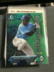 Jesus Sanchez [Green Refractor] #JS Baseball Cards 2018 Bowman Trending Prices