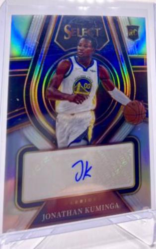 Jonathan Kuminga #RS-JKM 2021-22 Panini Select Basketball Rookie Signatures