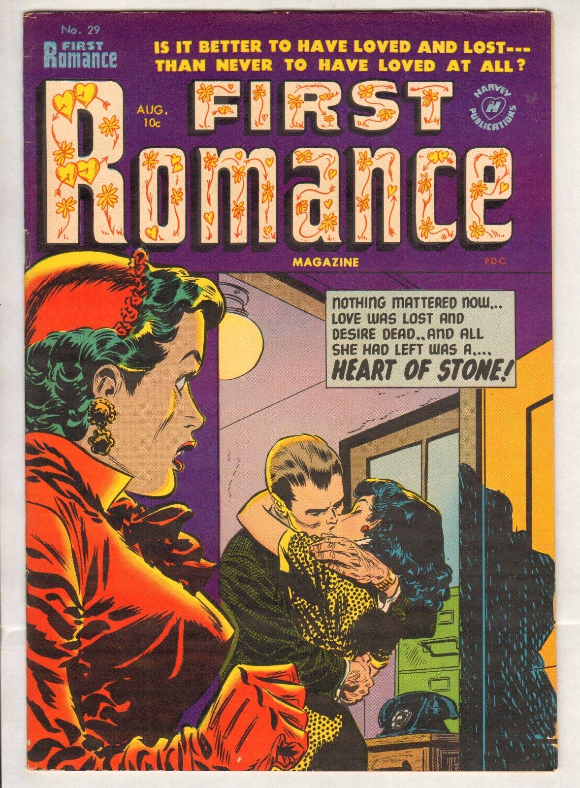 First Romance Magazine #29 (1954) Comic Books First Romance Magazine