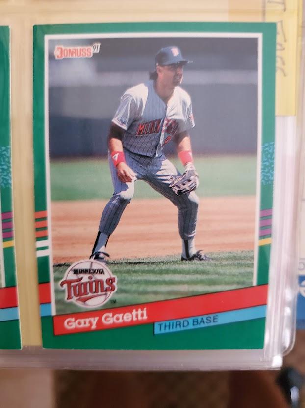 Gary Gaetti #547 Baseball Cards 1991 Donruss
