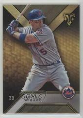 David Wright #11 Baseball Cards 2016 Topps Triple Threads Prices