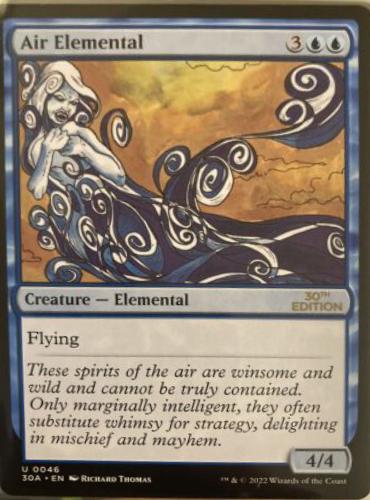 Air Elemental #46 Magic 30th Anniversary