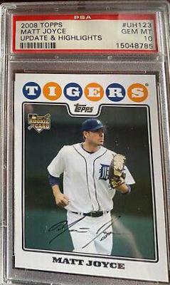 Matt Joyce #UH123 Baseball Cards 2008 Topps Update & Highlights