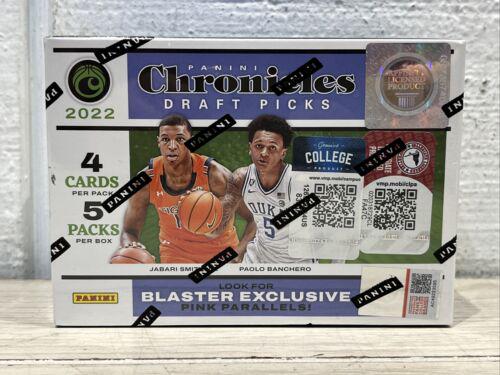 Blaster Box Basketball Cards 2022 Panini Chronicles Draft Picks