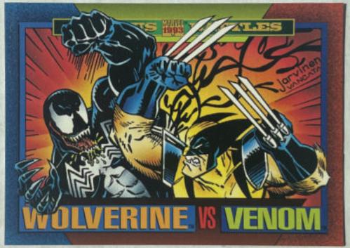 Wolverine vs Venom #164 Marvel 1993 Universe