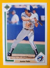 Junior Felix #563 Baseball Cards 1991 Upper Deck Prices