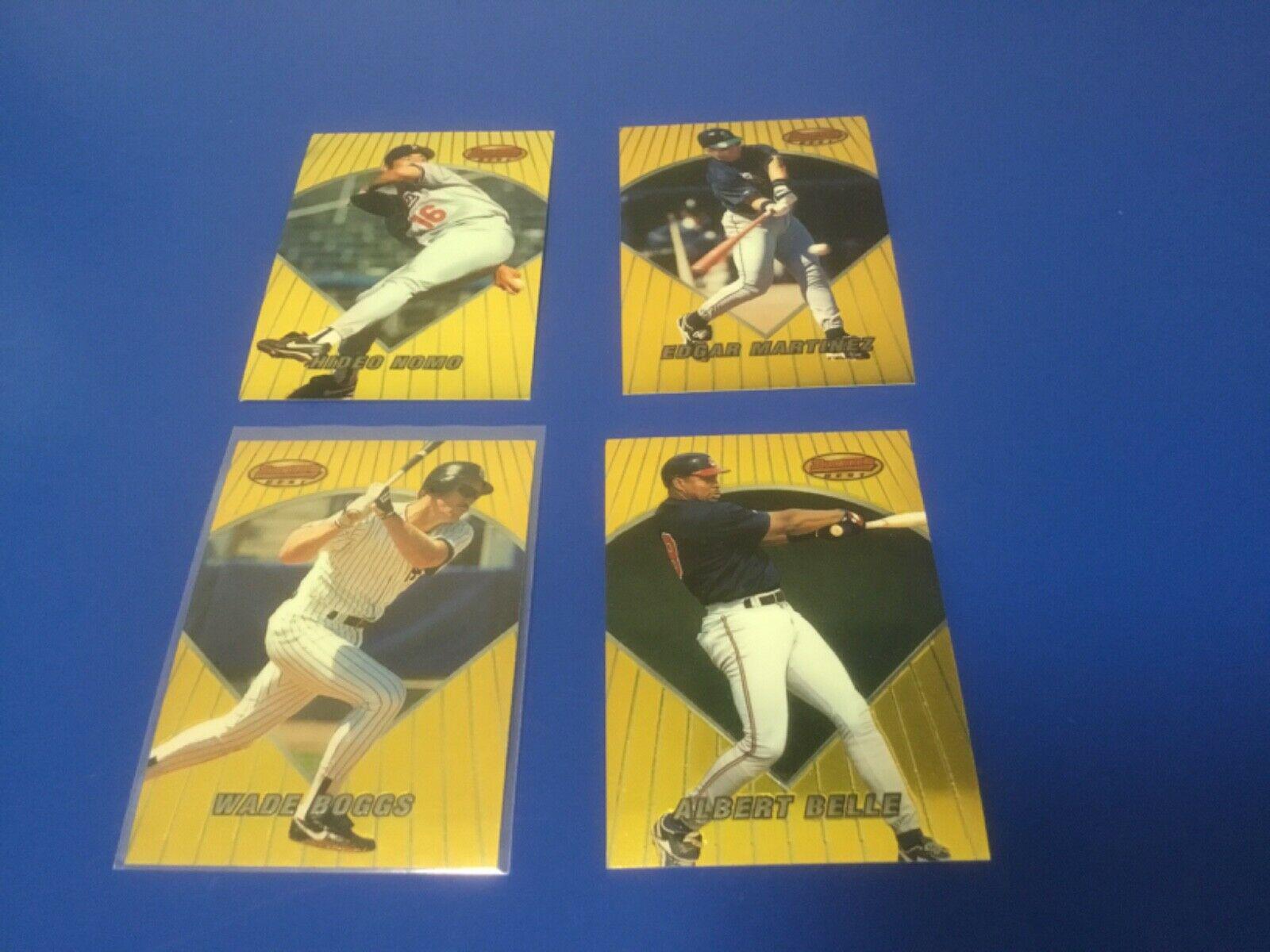 Wade Boggs #4 Baseball Cards 1996 Bowman's Best