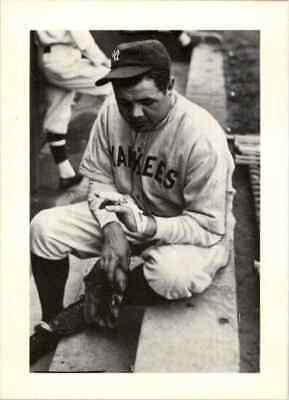 Out of Action #7 Baseball Cards 1980 Franchise Babe Ruth