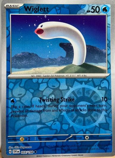 Wiglett [Reverse Holo] #55 Cover Art