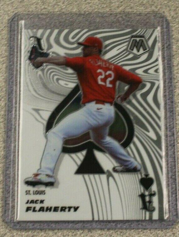 Jack Flaherty #ACE14 Baseball Cards 2021 Panini Mosaic Aces