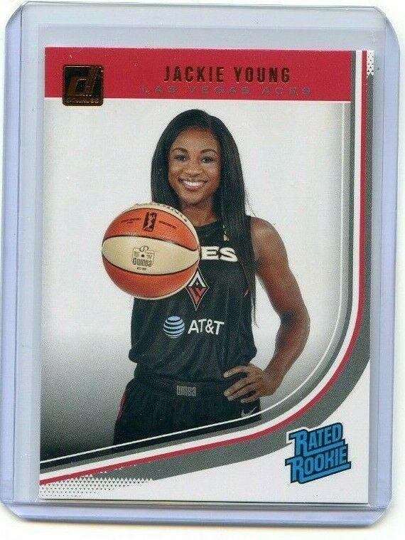 Jackie Young #90 Basketball Cards 2019 Panini Donruss WNBA
