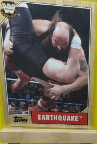 Earthquake #86 Wrestling Cards 2007 Topps Heritage III WWE