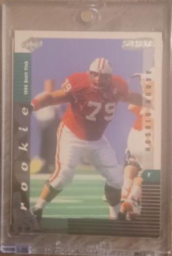 Aaron Gibson #149 Football Cards 1999 Collector's Edge Supreme