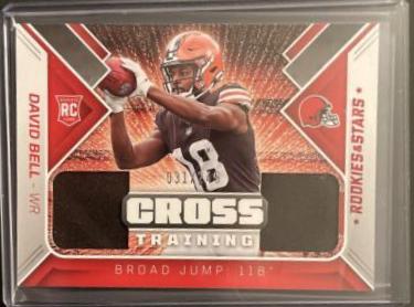 David Bell #CT-DB Football Cards 2022 Panini Rookies & Stars Cross Training