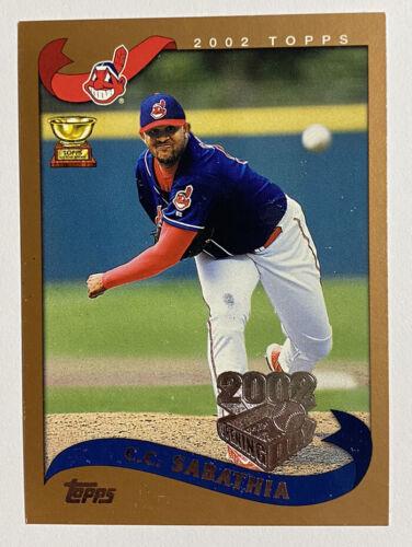 C.C. Sabathia #66 Baseball Cards 2002 Topps Opening Day