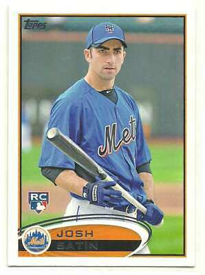 Josh Satin #335 Baseball Cards 2012 Topps