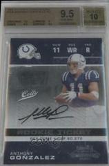 Anthony Gonzalez [Autograph] #108 Football Cards 2007 Playoff Contenders Prices