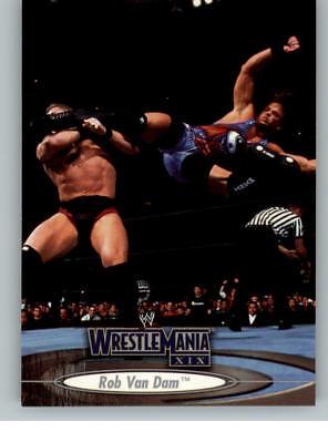 Rob Van Dam #60 Wrestling Cards 2003 Fleer WWE WrestleMania XIX